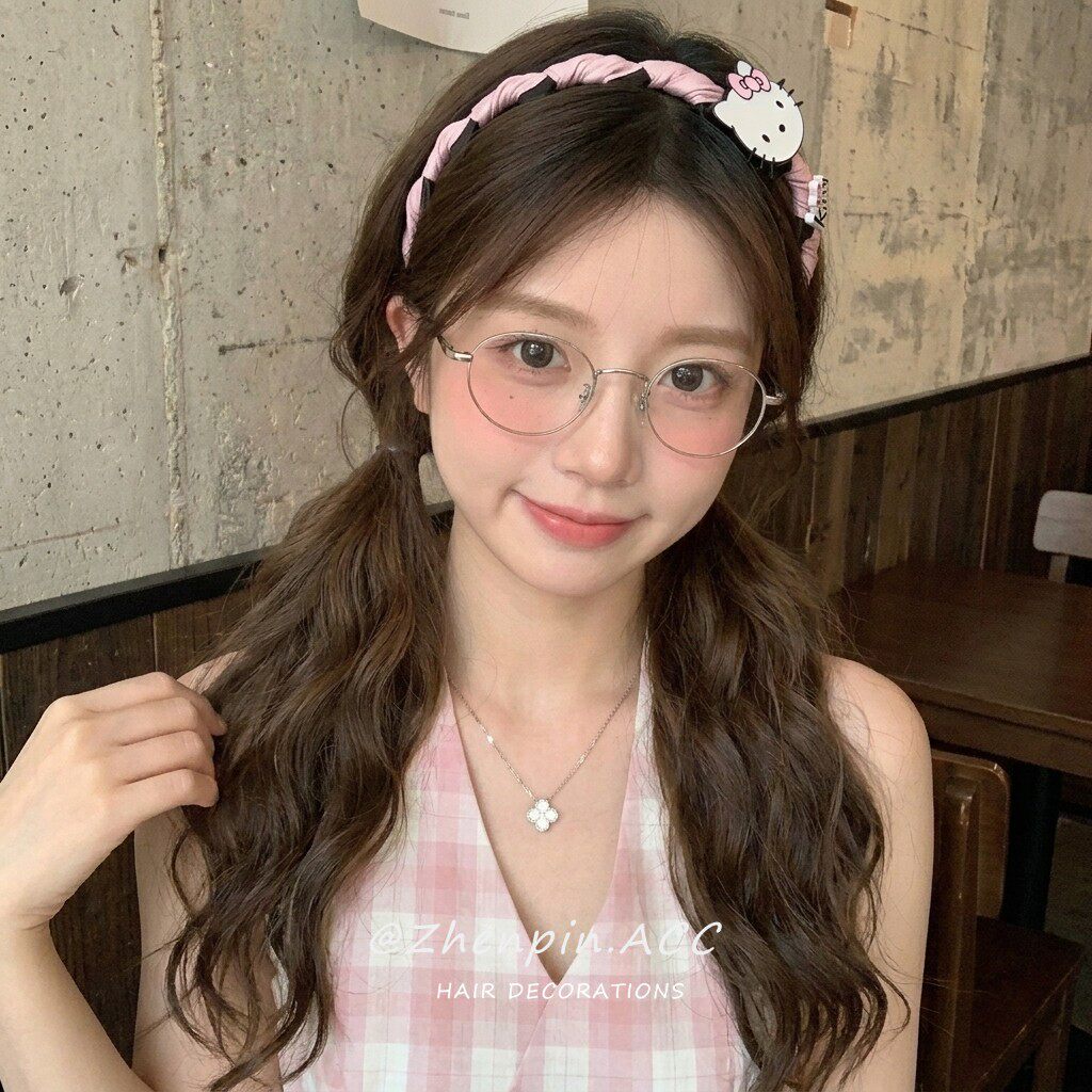 凯蒂猫滴油高颅顶带齿发箍发饰