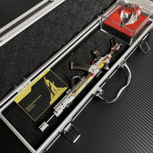 三角洲行动周边腾龙突击枪气象感应金属模型玩具新年礼物生日学生