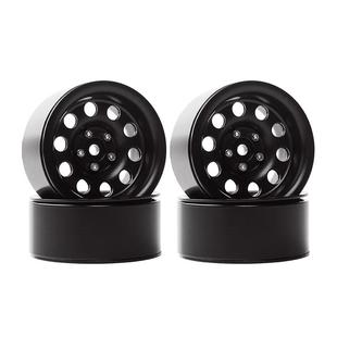 复古仿真2.2寸免粘金属轮毂攀爬车轮毂适用TRX4SCX10遥控车配件