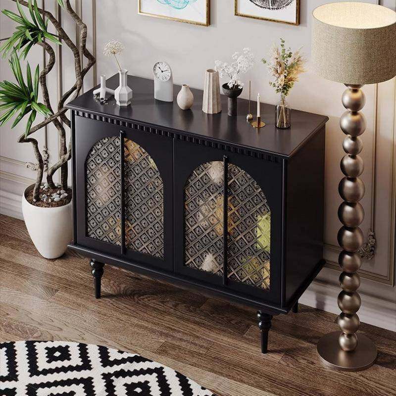 法式复古风餐边柜轻奢高级感玻璃门装饰柜2025新款入户玄关收纳柜,清洗/食品/商业设备,风口/风叶/风机配件,淘宝优惠券,粉丝福利购,淘宝优惠卷