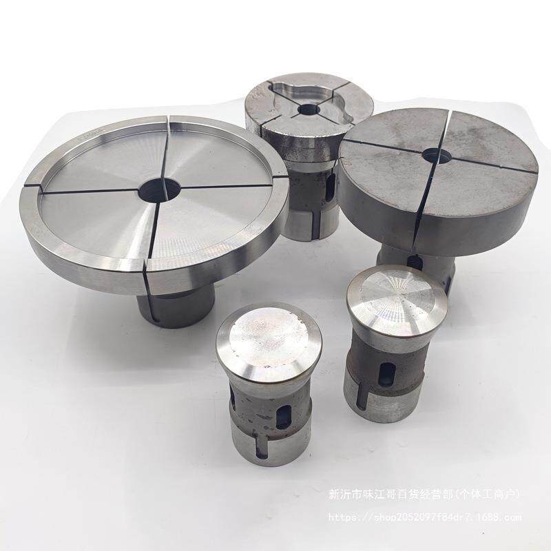 加大夹头46机D65定位弹簧钢数控车床后拉式弹簧筒夹现货非标定 做