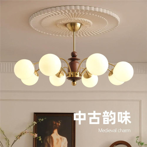法式中古风新款复古美式魔豆