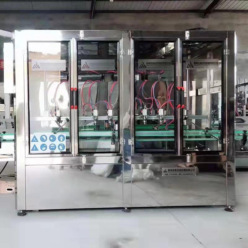 芝麻油灌装机灌装生产线设备不锈钢材质致电咨询