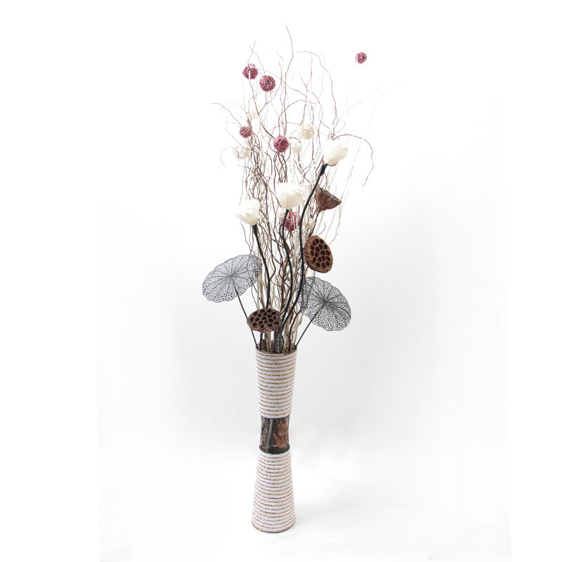 客厅干树枝干装饰落地 玄关橱龙柳 干枝装饰天然假摆