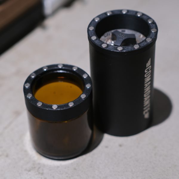 素止 3D打印手摇磨豆机Comandante C40磁吸粉杯改装套件