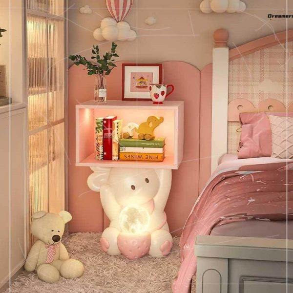 床头柜兔子落地灯可爱一体边几客厅儿童卧室沙发旁边大型落地厂家,家居饰品,落地摆件,淘宝优惠券,粉丝福利购,淘宝优惠卷