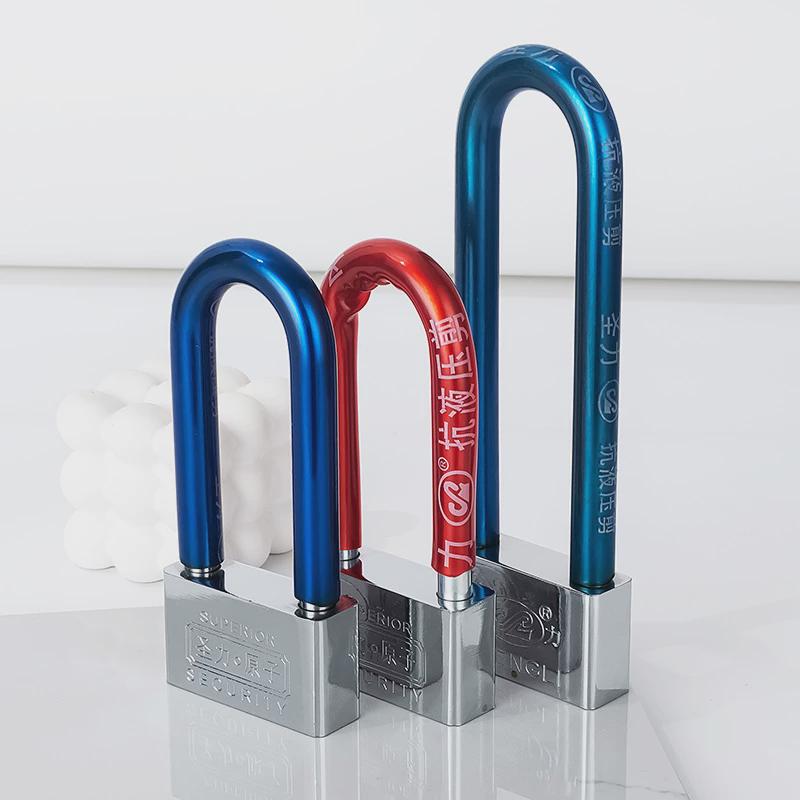 柜门锁玻璃门锁j把手锁镀铬原子月牙钥匙分体锁衣冰柜门锁防盗窗