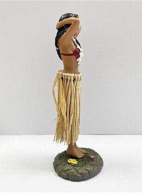 厂家生产夏威夷草裙舞,   汽车仪表盘公仔