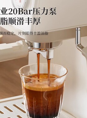 赛普达半自动意式浓缩蒸汽打奶泡体小型咖啡