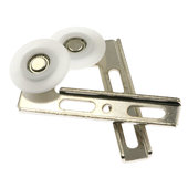 平移单扇外挂移门滑轮单门滑轮五金滑轮路轨