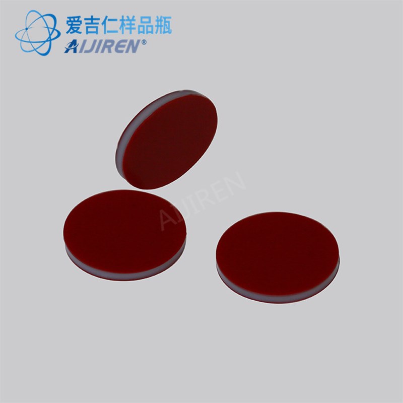 钳口瓶隔垫 红色特氟龙白色硅胶红色隔垫 层垫片
