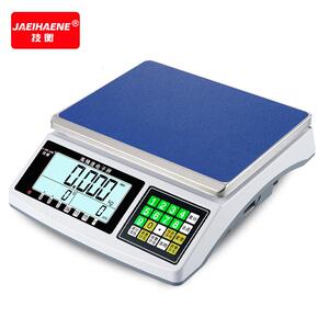 技衡高精度电子秤计数秤0.1g商用工业台秤30kg精密称计重电子克秤