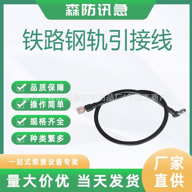 铁路裸式接引线塞钉式钢轨引接线连接变压器箱引接线道岔跳线