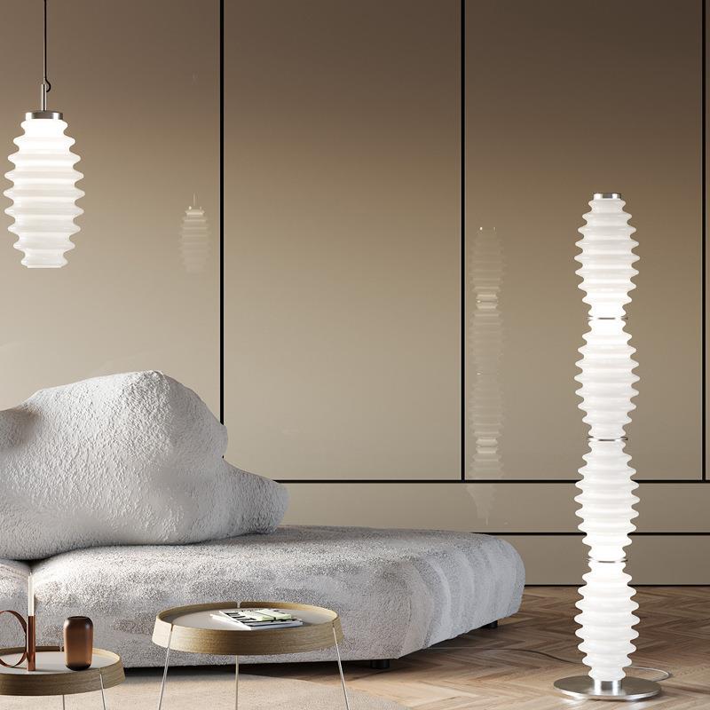 意大利后现代轻奢客厅装饰玻璃落地灯北欧网红款设计师创意卧室灯