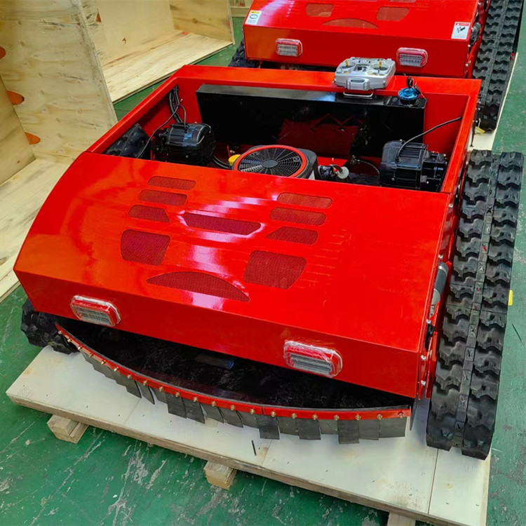 1000型履带式遥控割草机农场高草大功率割草机园林绿化草坪修剪机