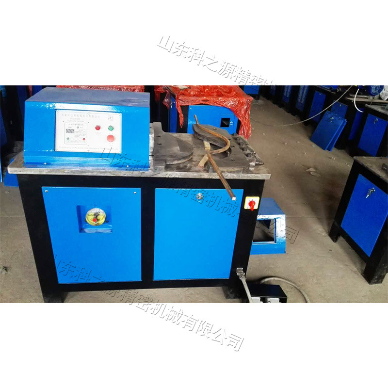 液压扁铁圆钢方钢折弯机 电动液压型材折弯机 金属钢材弯曲机