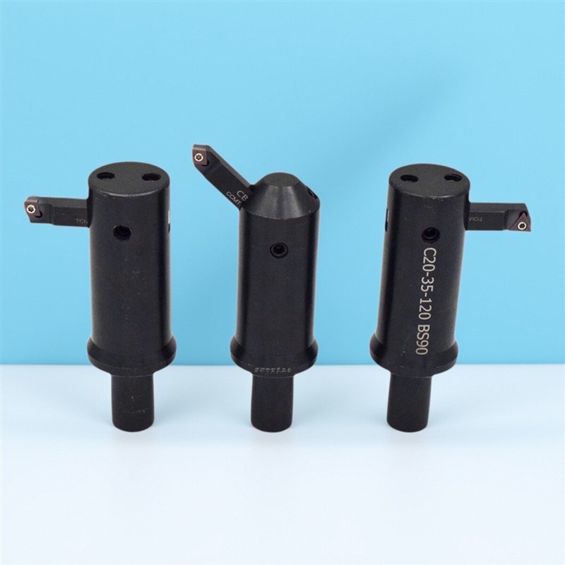 铣床镗刀杆20柄粗镗n刀杆可调式搪刀镗孔扩孔刀杆盲孔45度粗镗刀