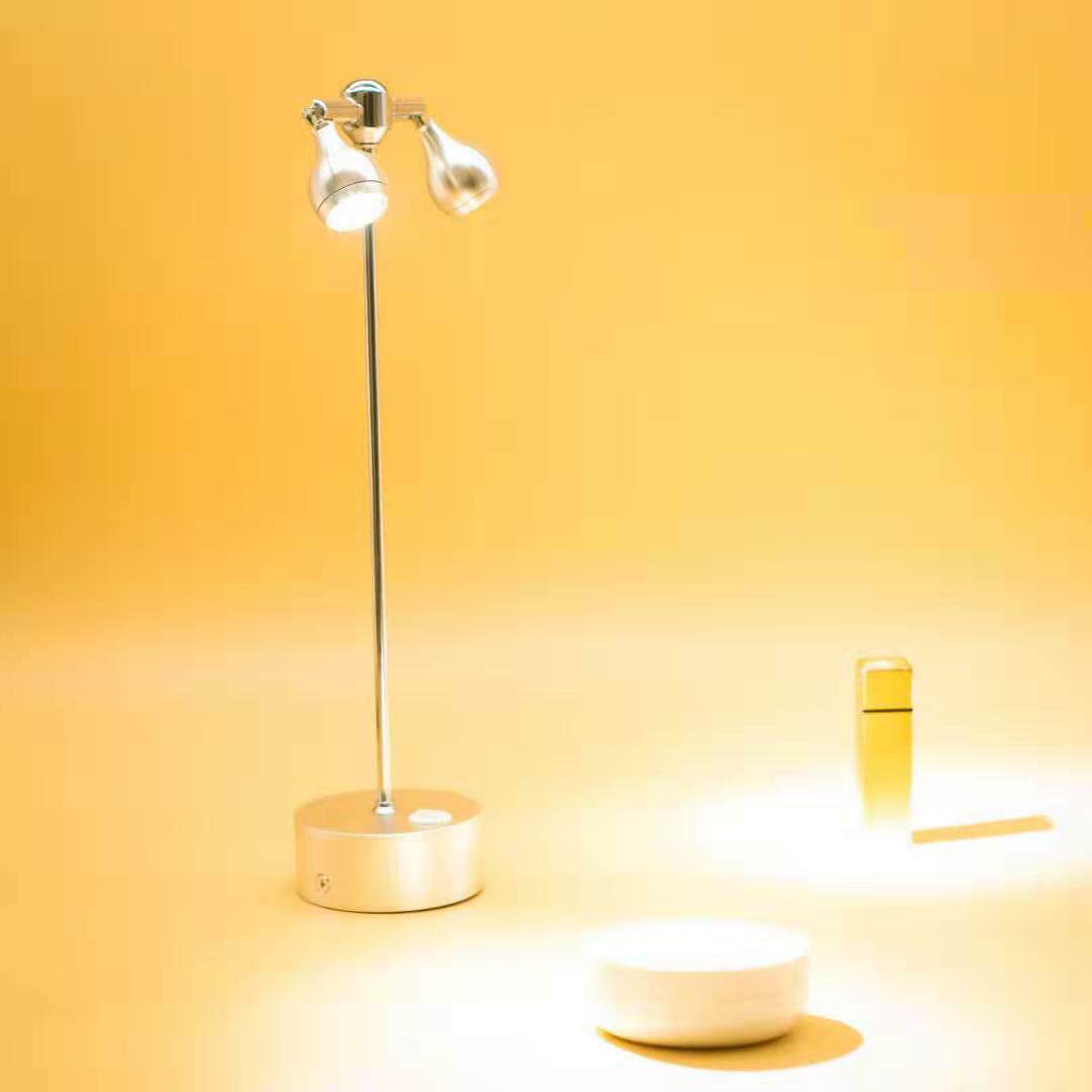 充电灯柜台灯珠宝玉器首饰展览展示柜灯应急