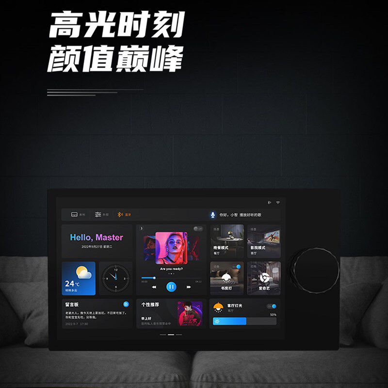 尔思    智能家居背景音乐系统独立分区音响控制