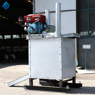 友大液压双缸热熔釜马路路面热熔划线机配套热熔釜厂家