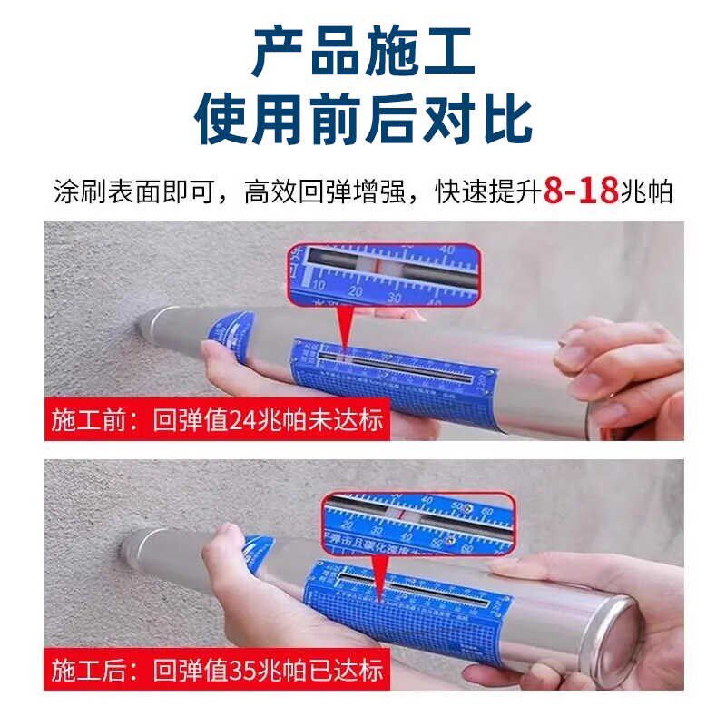 增强剂效提升兆帕回弹渗透超强快速加强桥梁隧道剪力墙