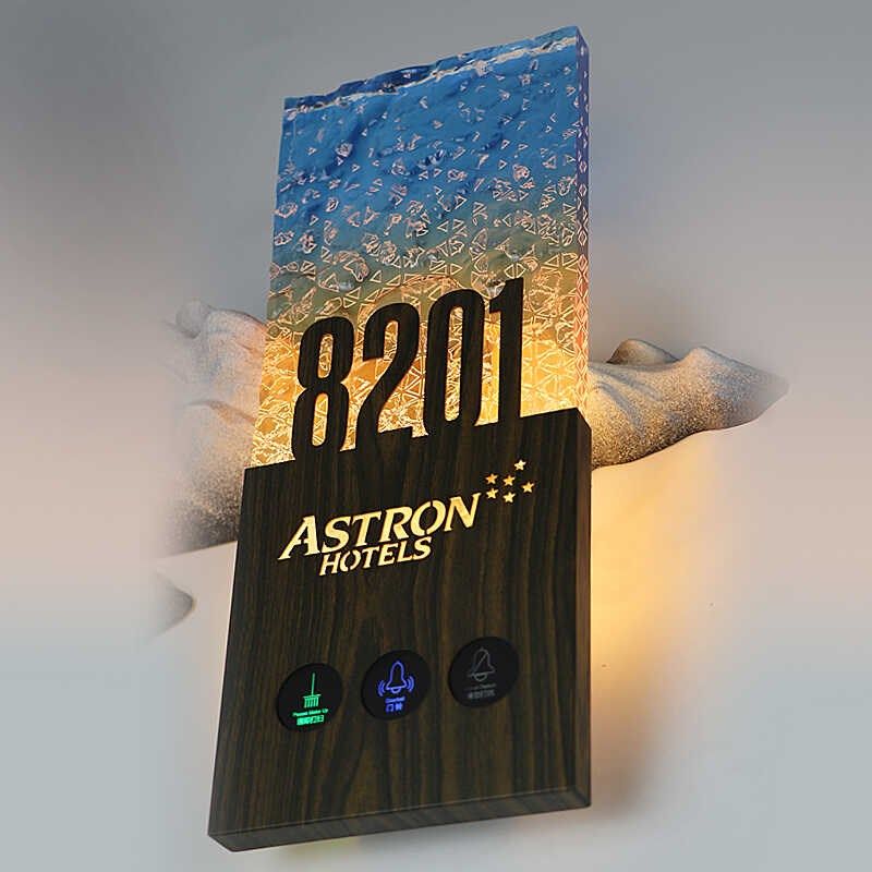 酒店发光LD门牌定制宾馆房间号数字号码包厢民宿足浴会所灯箱,基础建材,门牌,淘宝优惠券,粉丝福利购,淘宝优惠卷