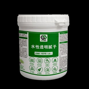 腻子水性木器腻子显木纹家具腻子木蜡油腻子底漆无色原子灰