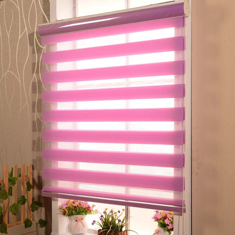 韩式加厚卷帘柔纱帘层百叶窗帘成品阳台遮光浴室防水卧室,居家布艺,卷帘,淘宝优惠券,粉丝福利购,淘宝优惠卷