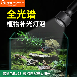 光天下全光谱生长灯泡南美缸原生溪流缸水草缸水陆缸补光灯