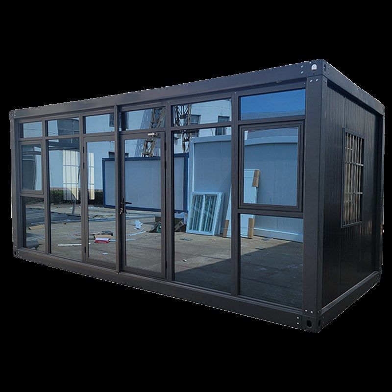 集装箱板房住人玻璃幕墙玻璃房办公室宿舍组装拆卸活动板房,基础建材,钢结构活动板房,淘宝优惠券,粉丝福利购,淘宝优惠卷