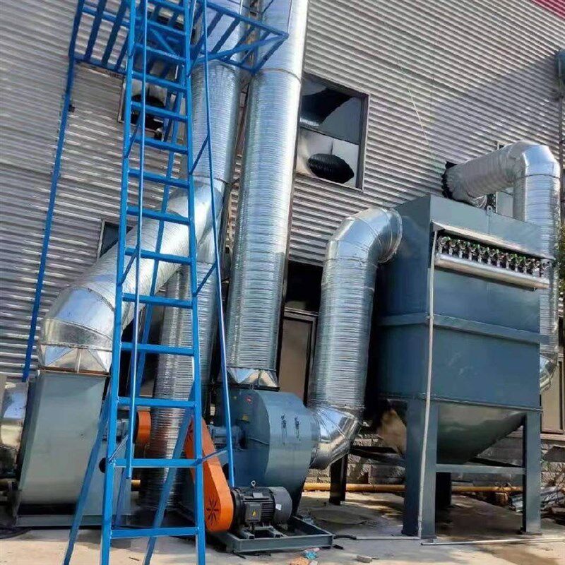 中央脉冲除尘设备布袋粉尘除尘器工业除尘家具厂木工除尘设备