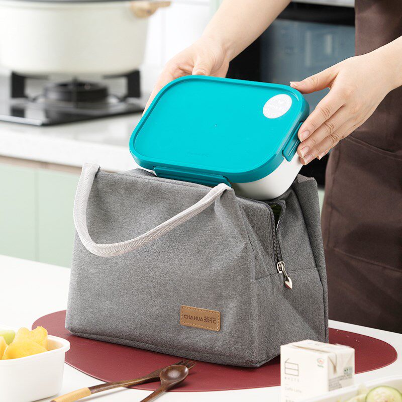 茶饭盒包上班族带饭保温加厚铝箔饭包防水防油袋子便当餐包