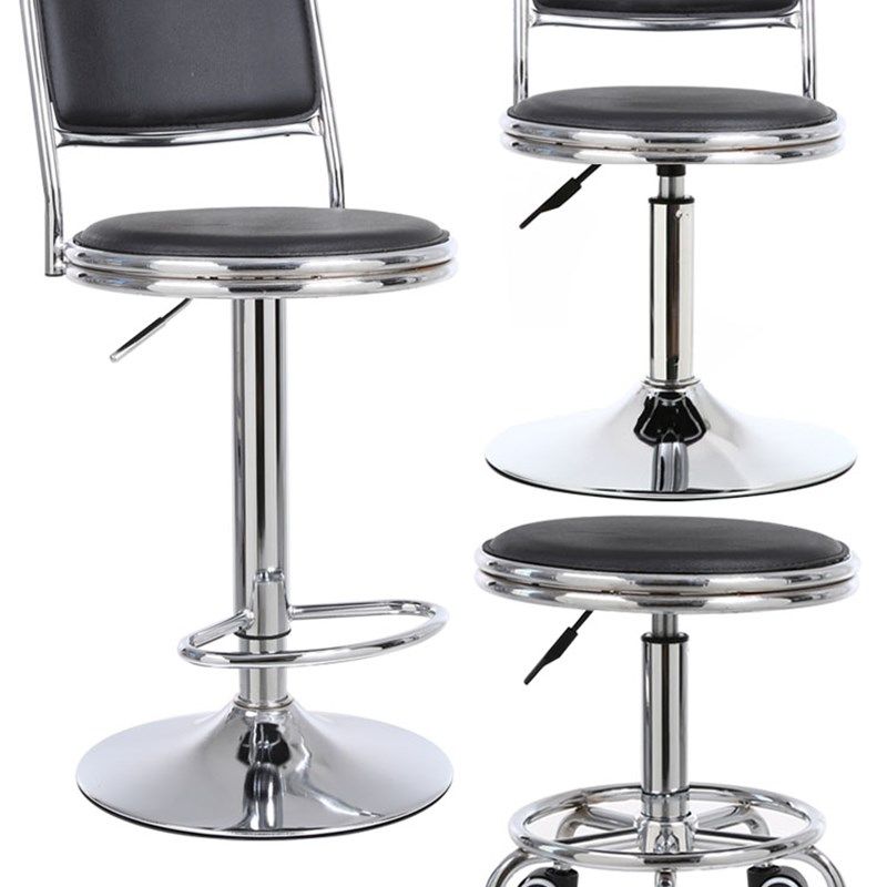 吧台椅圆酒吧椅子靠背椅高脚凳实验凳旋转吧台凳升降椅子,商业/办公家具,酒吧椅,淘宝优惠券,粉丝福利购,淘宝优惠卷
