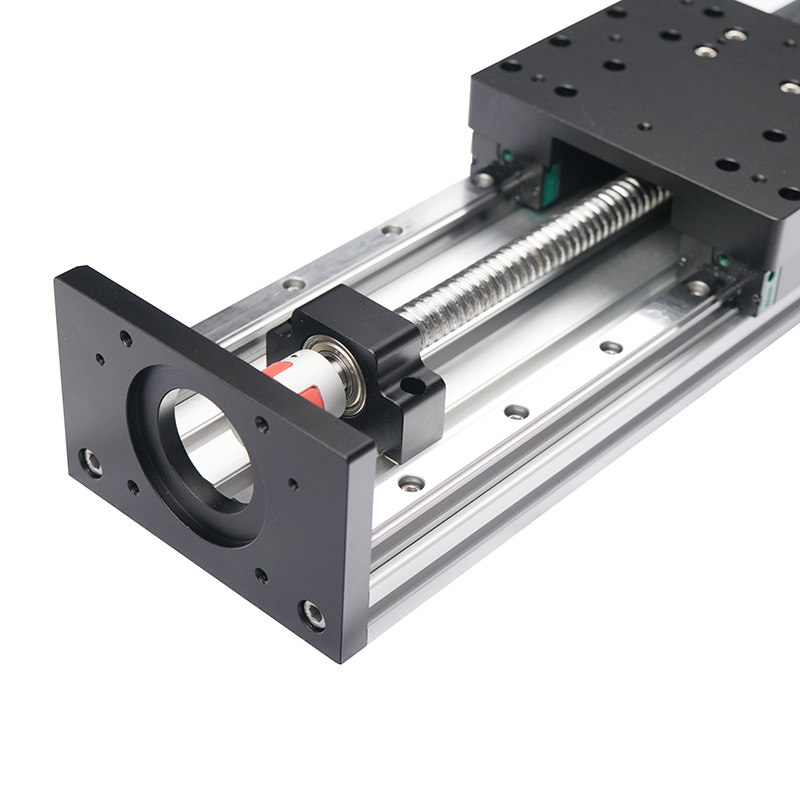 KHMOS滚珠丝杆直线模组步进电机电动线性导轨150宽开放式丝杠滑台