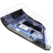 北京现代库斯途改装 饰用品大全 膜车中控膜车内装