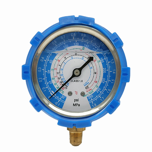 汽车加氟表表头 冷媒表头压力表头低压表头英制