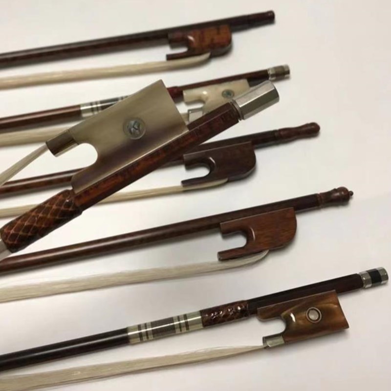 蛇木小提琴弓巴洛克风格演奏用蛇木提琴弓,蛇木尾库巴洛克弓