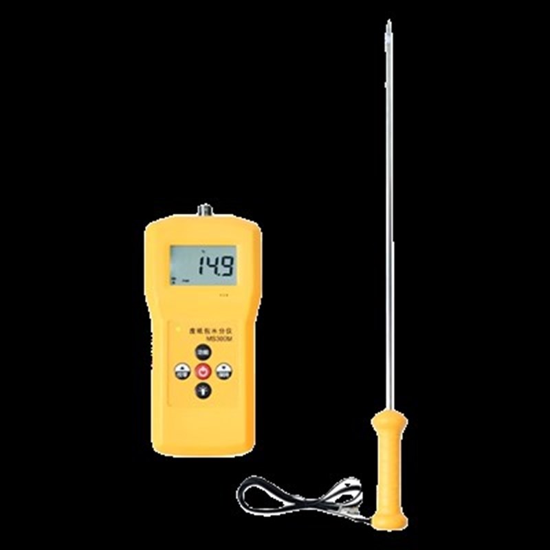 拓科MS300M插针款废纸包水分测定仪纸包水分检测仪升级款长探针