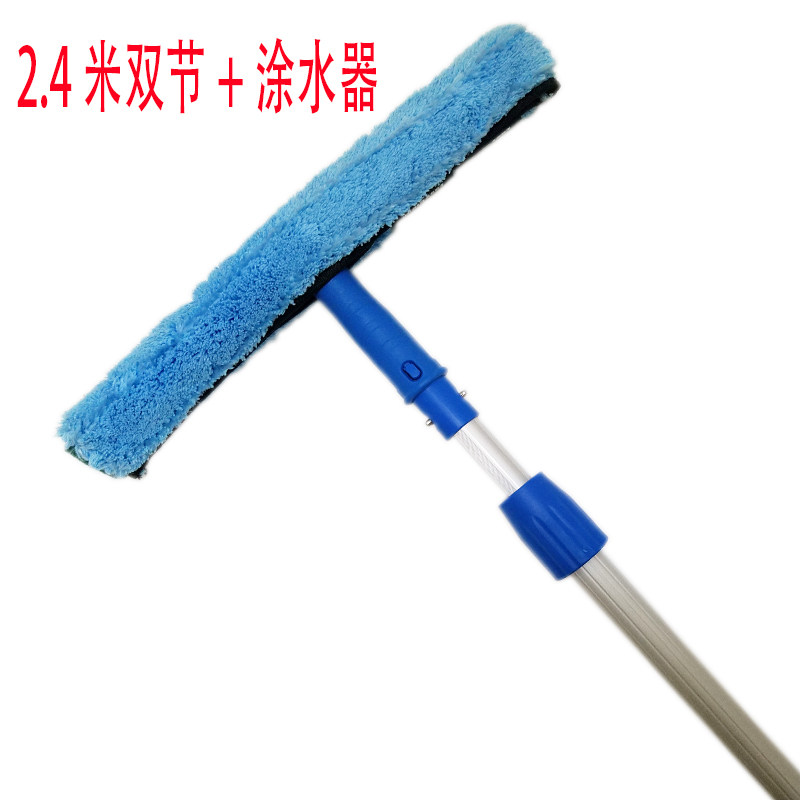 加厚涂水器上水器纤吸水毛头玻璃刮玻璃刷加长伸缩杆高处洁工具