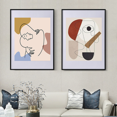 细窄边铝合金画框装裱相框挂墙k卡纸海报拼图框架定制