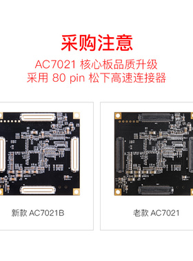 LIN ILIN FG核心板 黑金FG发ZYNQ 2 M EMMC工业级
