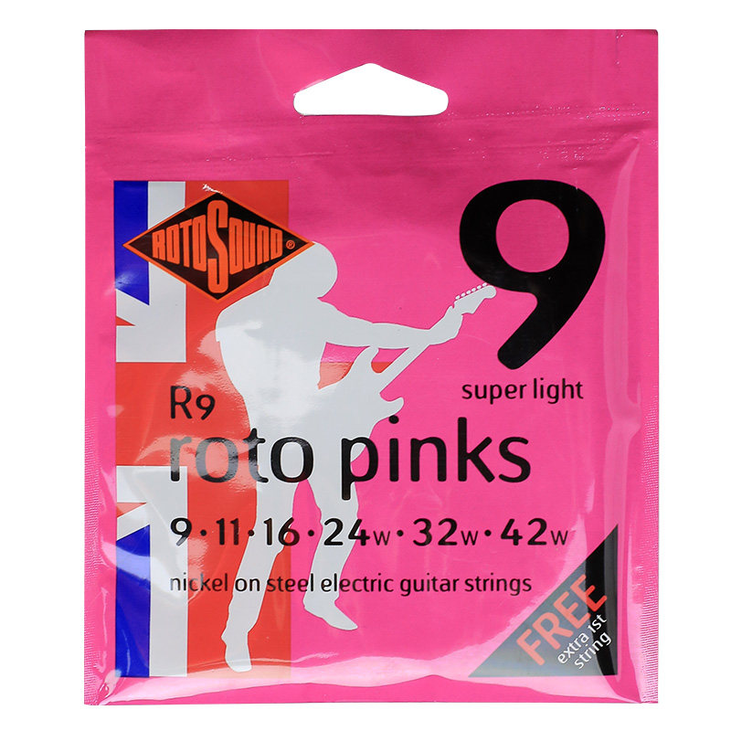 英产OOOUND绕之声9镍钢电吉他琴弦吉他弦吉它弦弦 送弦