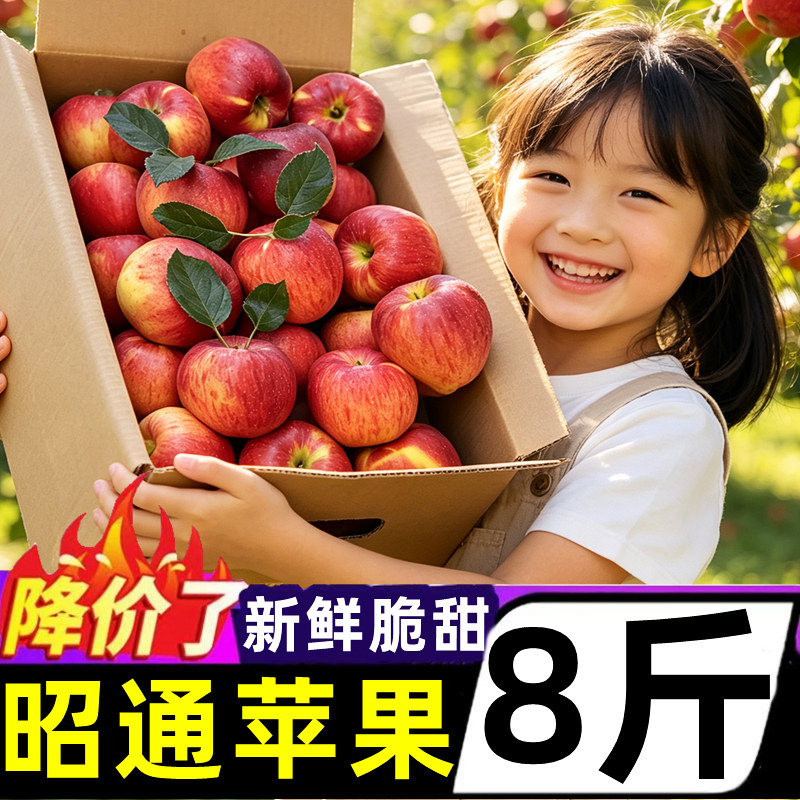 2026云南昭通苹果新鲜脆甜