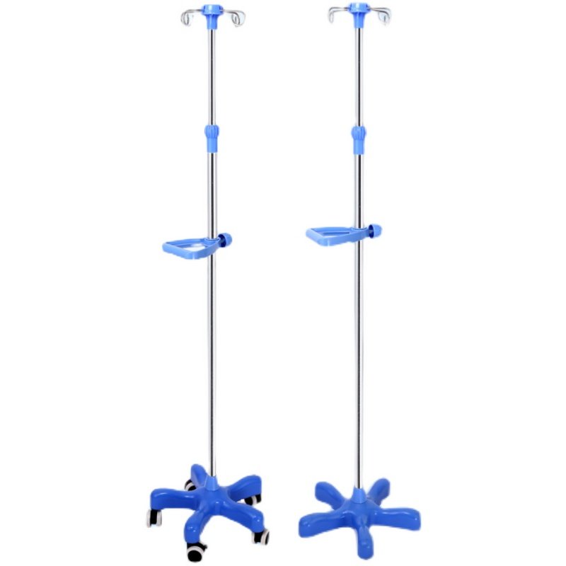 落地式输液架高低调节点滴架加厚诊所用家用式输液架