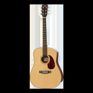 sagasf830吉他初学者民谣单板琴40寸云杉木原声款萨伽41寸saga850