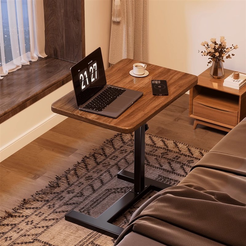 可移动升降床边桌电脑桌客厅边几沙发移动边桌折叠桌书桌家用卧室
