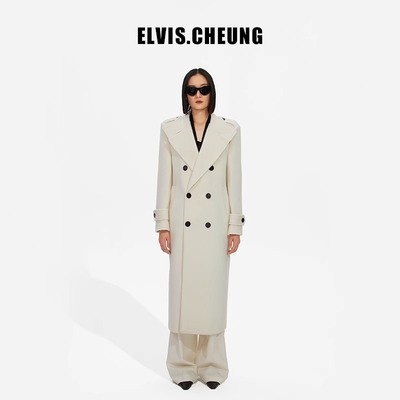 ELVIS.CHEUNG原创设计羊毛呢外套