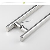 方管对装 拉手房店铺办公室玻璃门方形把手