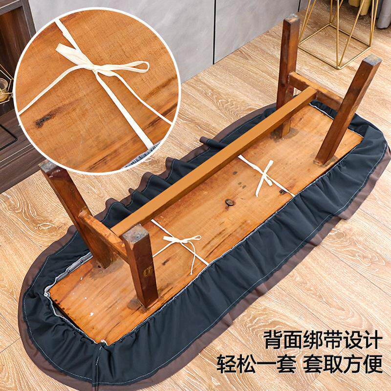 换鞋长凳罩加厚长凳罩学生板凳座罩长方形坐垫通用