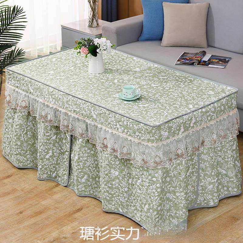 长方形烤火炉罩套保护罩电暖炉桌布电炉罩茶几烤火桌子取暖被加厚图片